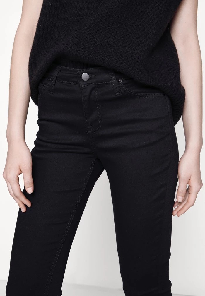 Pantalons ANNA FIELD Anna Field Slim Fit Jeans Noir Bleu Femme | CLP-8514053